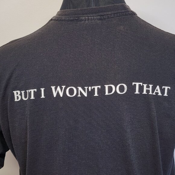 True Vintage 1993 Meat Loaf XL I Would Do Anything For Love 2-Sided T-Shirt HTF - Picture 6 of 9